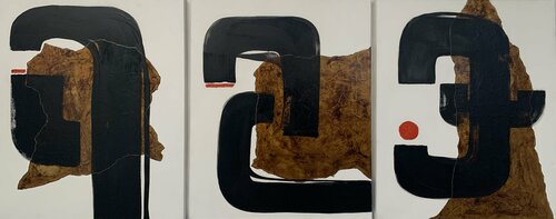 PORTE 1,2,3  Triptyque van Kardesch, Schilderij te koop op Singulart