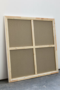 Analog Pixels / Serial Rectangles / 2022 / steelblue / 120x120 / 8JAS4 Danny Frede