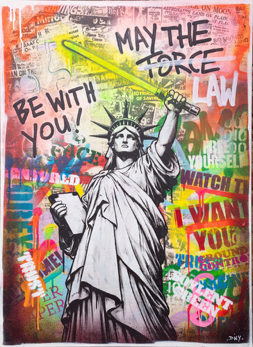 USE THE LAW / AF39C de Danny Frede, Pintura a la venta en Singulart