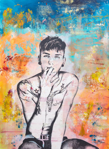 David / 4VGCX van Danny Frede, Schilderij te koop op Singulart