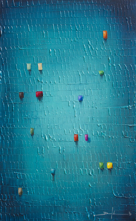 Serial Rectangles / 2020 / turkies / 50x80 Danny Frede