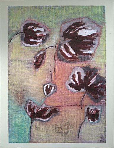 Végétal 19 by Sophie André, Painting for Sale on Singulart