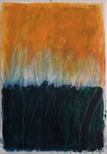 Variation d'un Paysage 7 di Sophie André, Pittura in vendita su Singulart