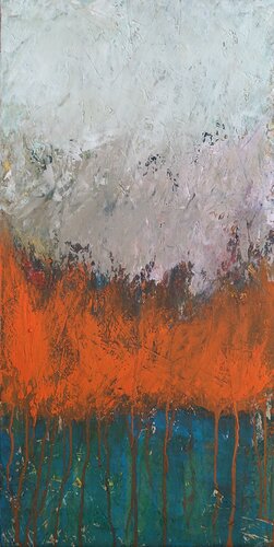 Variation d'un paysage 8 van Sophie André, Schilderij te koop op Singulart
