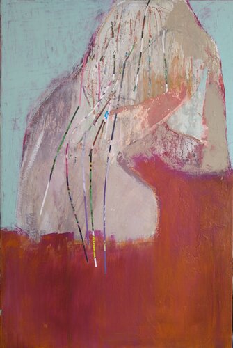 Les Indiennes 2 di Sophie André, Pittura in vendita su Singulart