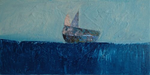 Sur l'Eau van Sophie André, Schilderij te koop op Singulart