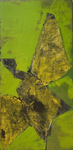 Le Grand Oiseau Jaune by Sophie André, Painting for Sale on Singulart