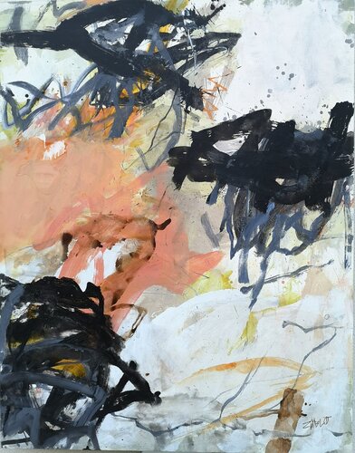 TAHOUNI by Anne Zablot, 油畫 for Sale on Singulart