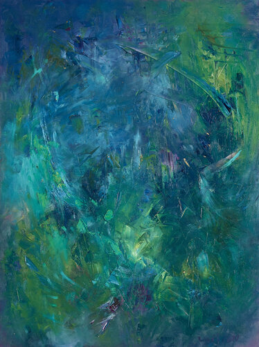 The Reweaving of Karmic Threads di Candace Wilson, Pittura in vendita su Singulart