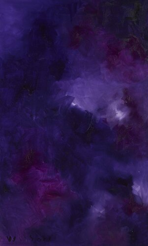 Purple Series   #4 von Candace Wilson, Malerei kaufen auf Singulart
