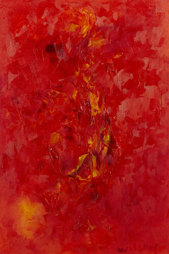 Chinese Fire Rooster von Candace Wilson, Malerei kaufen auf Singulart