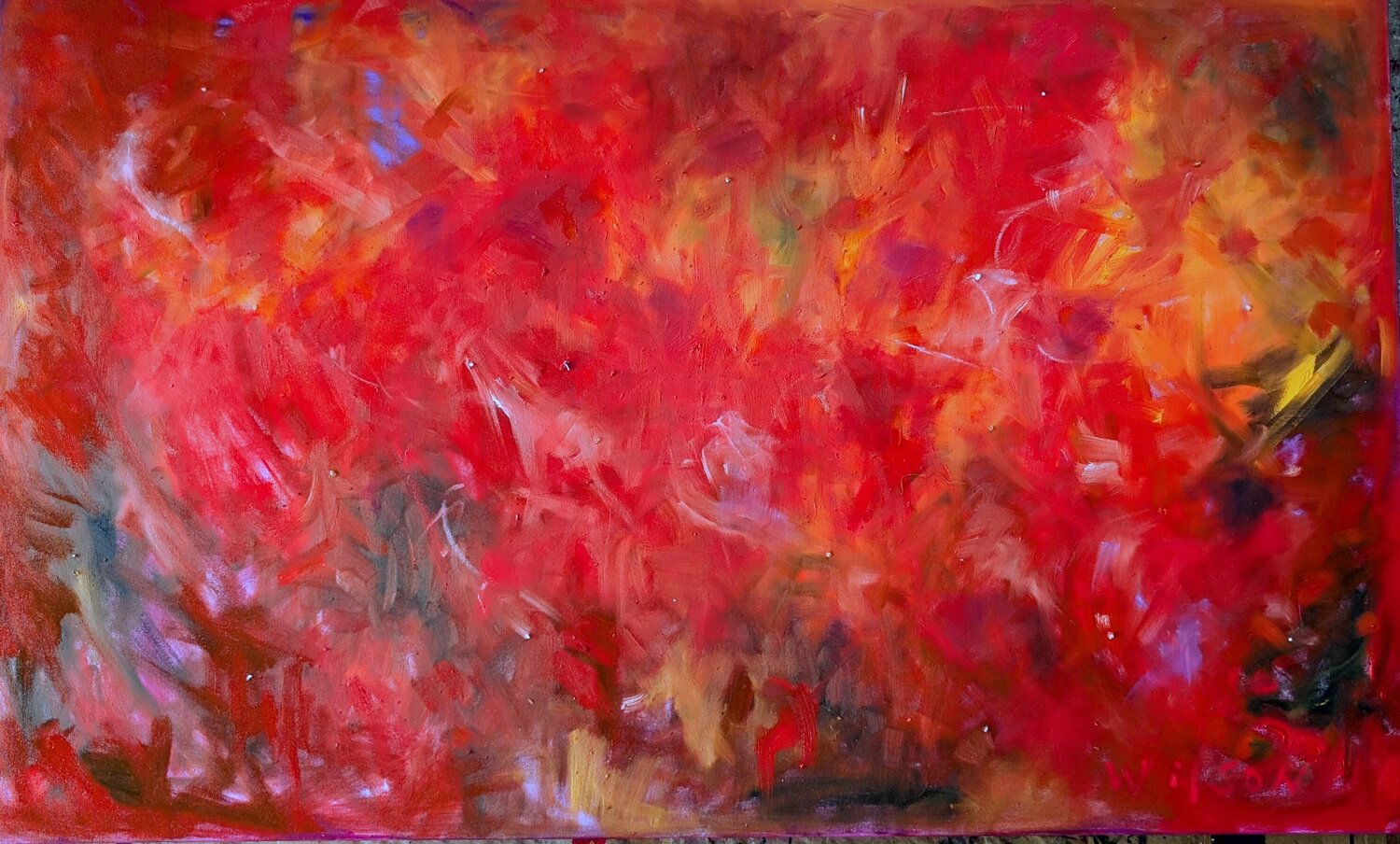 Fire Horse Candace Wilson Dipinto originale in vendita