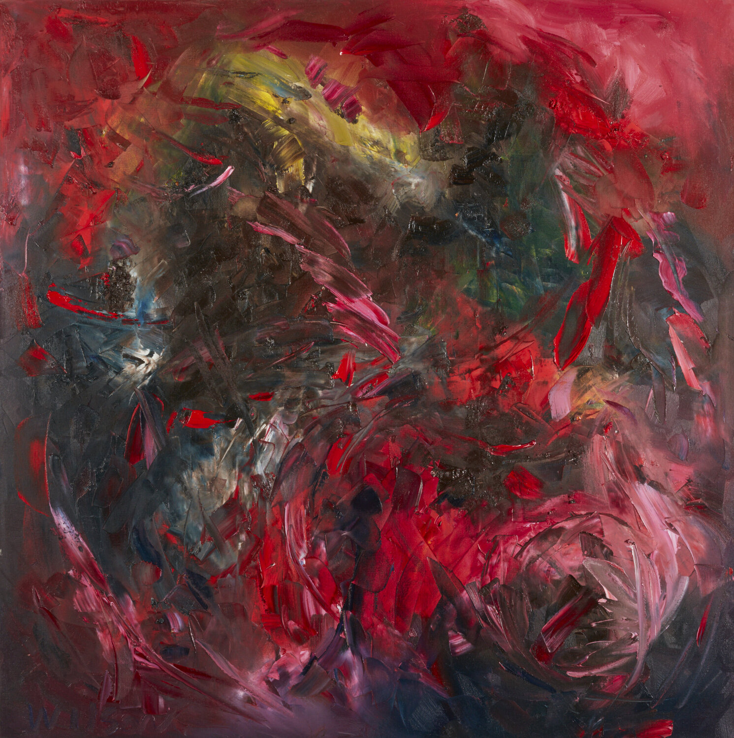 The Shifting of My Tectonic Plates, Stage 3 Candace Wilson Originalgemälde zu verkaufen
