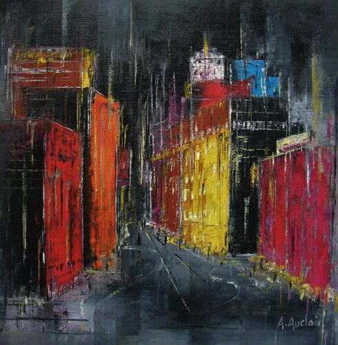 District  229 van Arly Auclair, Schilderij te koop op Singulart