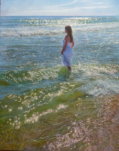 Serenidad van Pepe Linares Molina, Schilderij te koop op Singulart