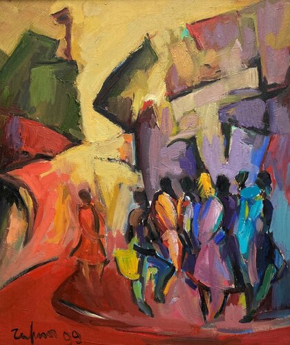 City Streets di Fatmir Tufina, Pittura in vendita su Singulart