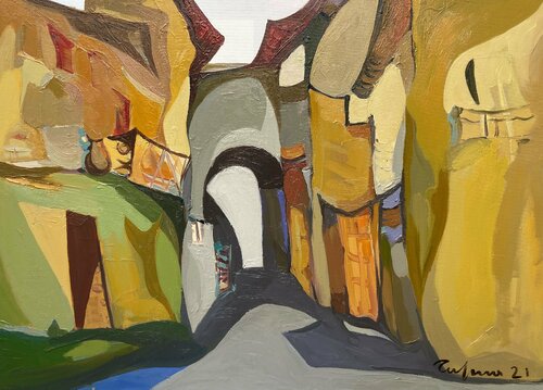 Paths di Fatmir Tufina, Pittura in vendita su Singulart