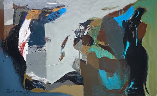 Shadows of the night di Fatmir Tufina, Pittura in vendita su Singulart