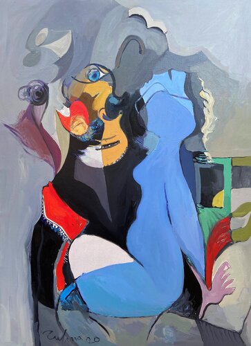 Love story von Fatmir Tufina, Malerei kaufen auf Singulart