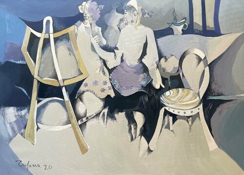 Atelier di Fatmir Tufina, Pittura in vendita su Singulart