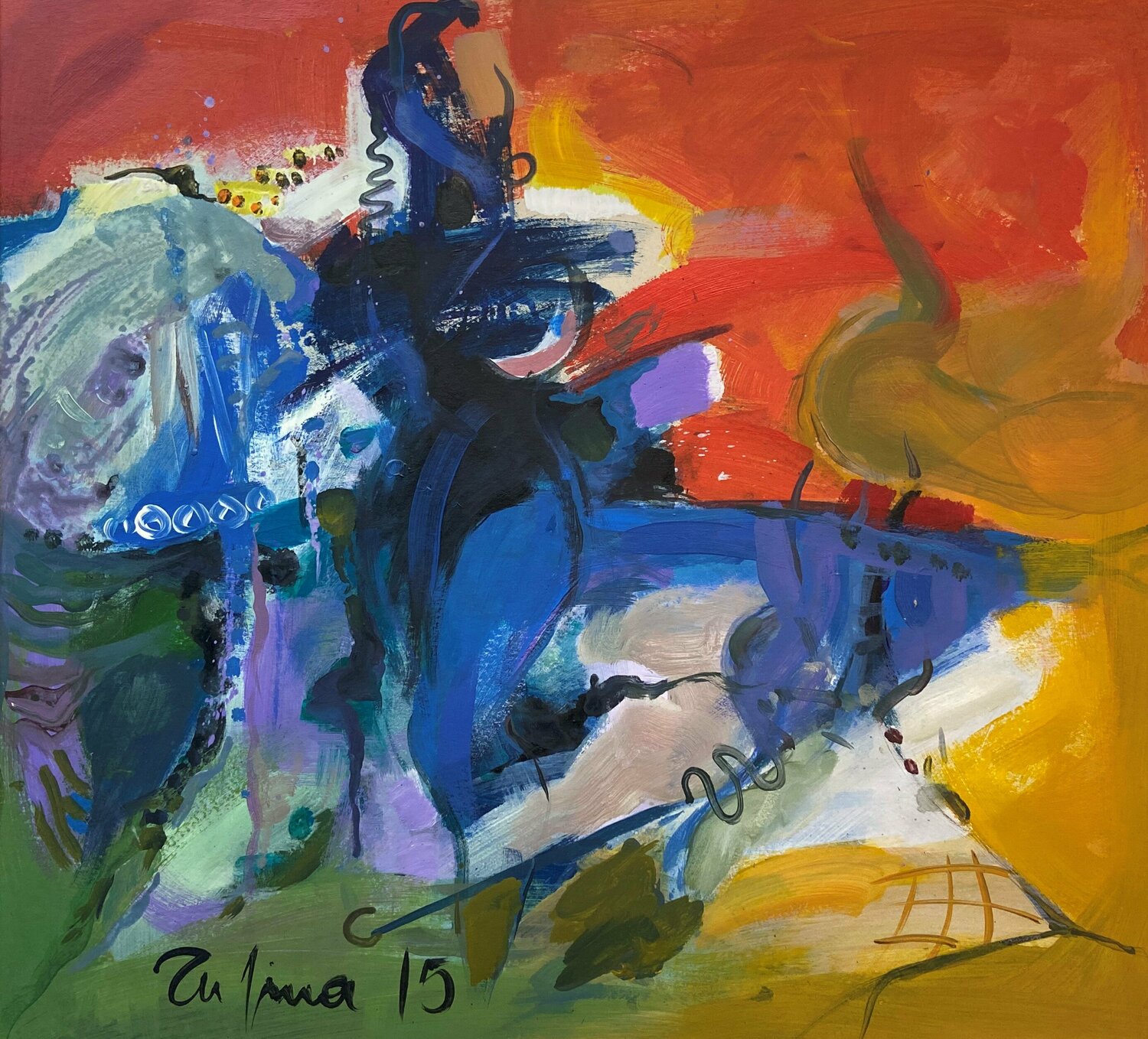 Dancers Abstract Fatmir Tufina