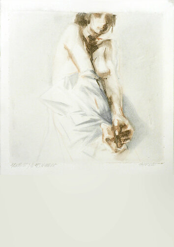 "Ave Maria" Op.428/3-16 MMXIX by Rafferoico (Raffaello Eroico), Drawing for Sale on Singulart