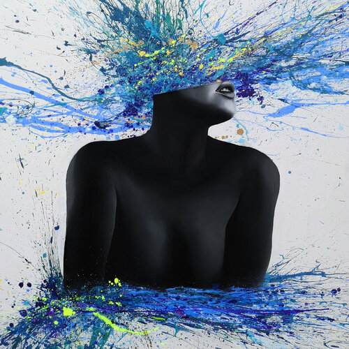 Vague à l'âme van Jam Despas, Schilderij te koop op Singulart