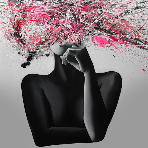 Déchue by Jam Despas, Painting for Sale on Singulart