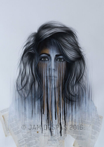 Ô Spleen di Jam Despas, Opera su carta in vendita su Singulart