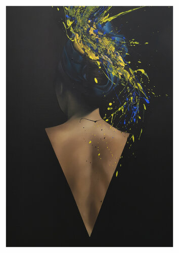 Lumière noire by Jam Despas, Painting for Sale on Singulart