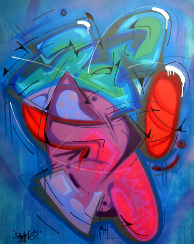100 titres 41 by Saname, Painting for Sale on Singulart