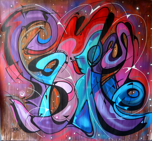 Tag n°212 by Saname, Painting for Sale on Singulart