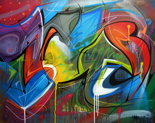 100 titres 44 by Saname, Painting for Sale on Singulart