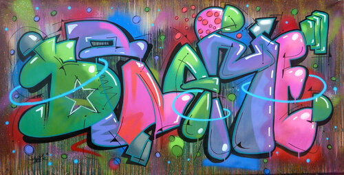 Tag n°217 by Saname, Painting for Sale on Singulart