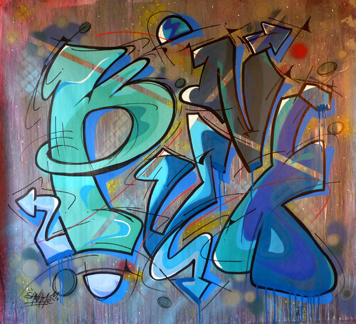 Punk 01 by Saname, Painting for Sale on Singulart