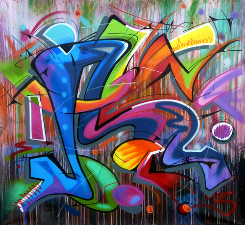 100 titres 49 by Saname, Painting for Sale on Singulart