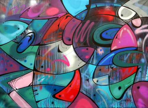 Fish 4 by Saname, Painting for Sale on Singulart