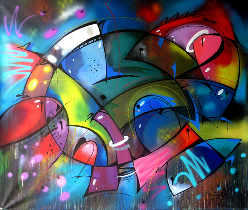 Fish 5 by Saname, Painting for Sale on Singulart