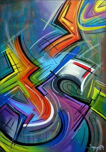 S by Saname, Painting for Sale on Singulart