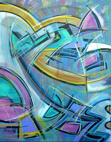 Circulation by Saname, Painting for Sale on Singulart