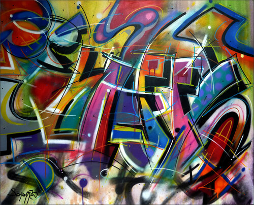 Be Happy by Saname, Painting for Sale on Singulart