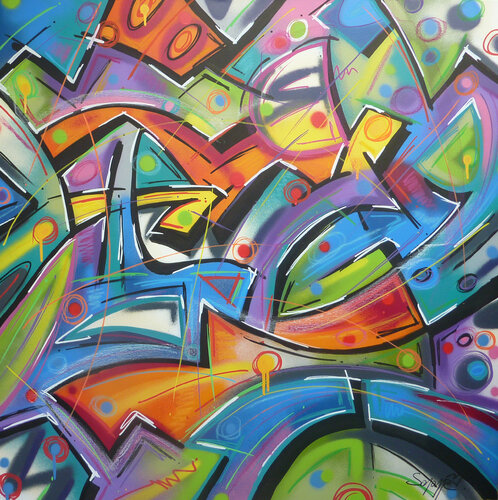 100 titres 4 by Saname, Painting for Sale on Singulart