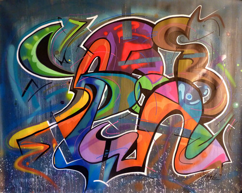 Tag n°202 by Saname, Painting for Sale on Singulart