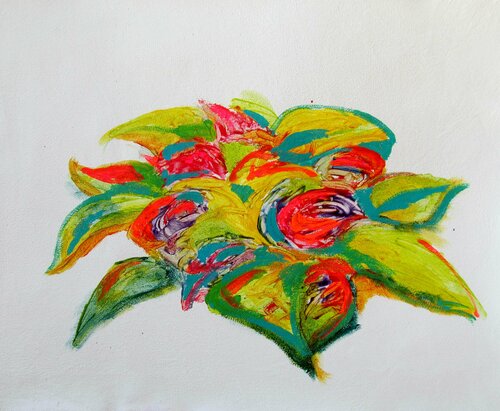 Sunflowers van Raquel Sarángello, Schilderij te koop op Singulart