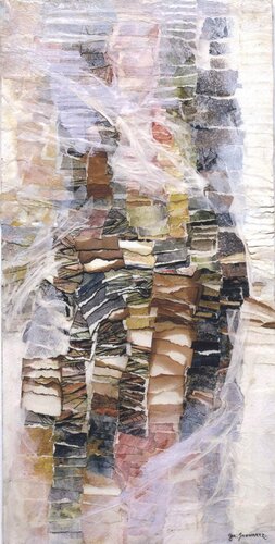 Papier végétal  2 par Geneviève Schwartz, Autres supports en vente sur Singulart