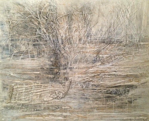 Tons Gris von Geneviève Schwartz, Malerei kaufen auf Singulart