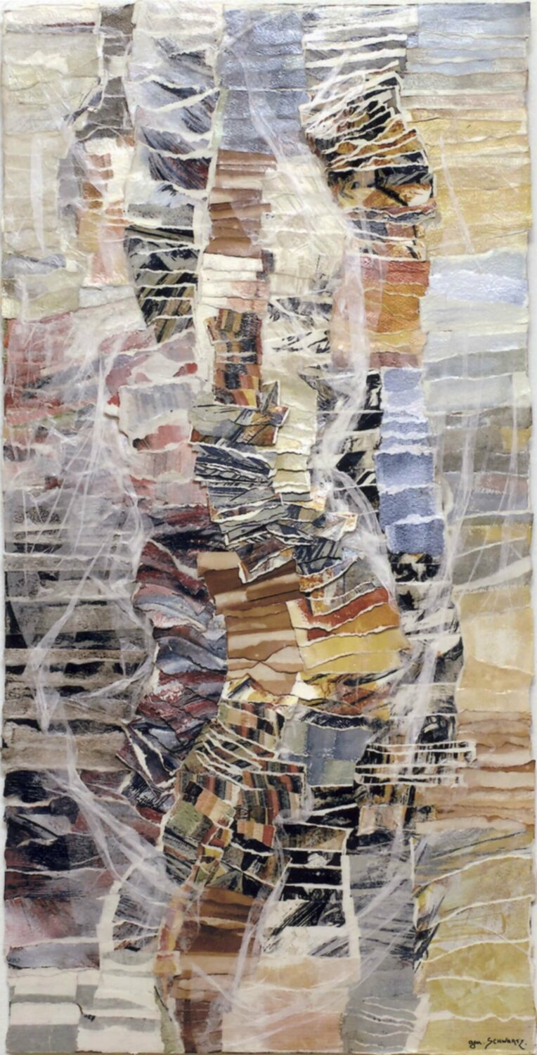 Papier végétal 1 Geneviève Schwartz
