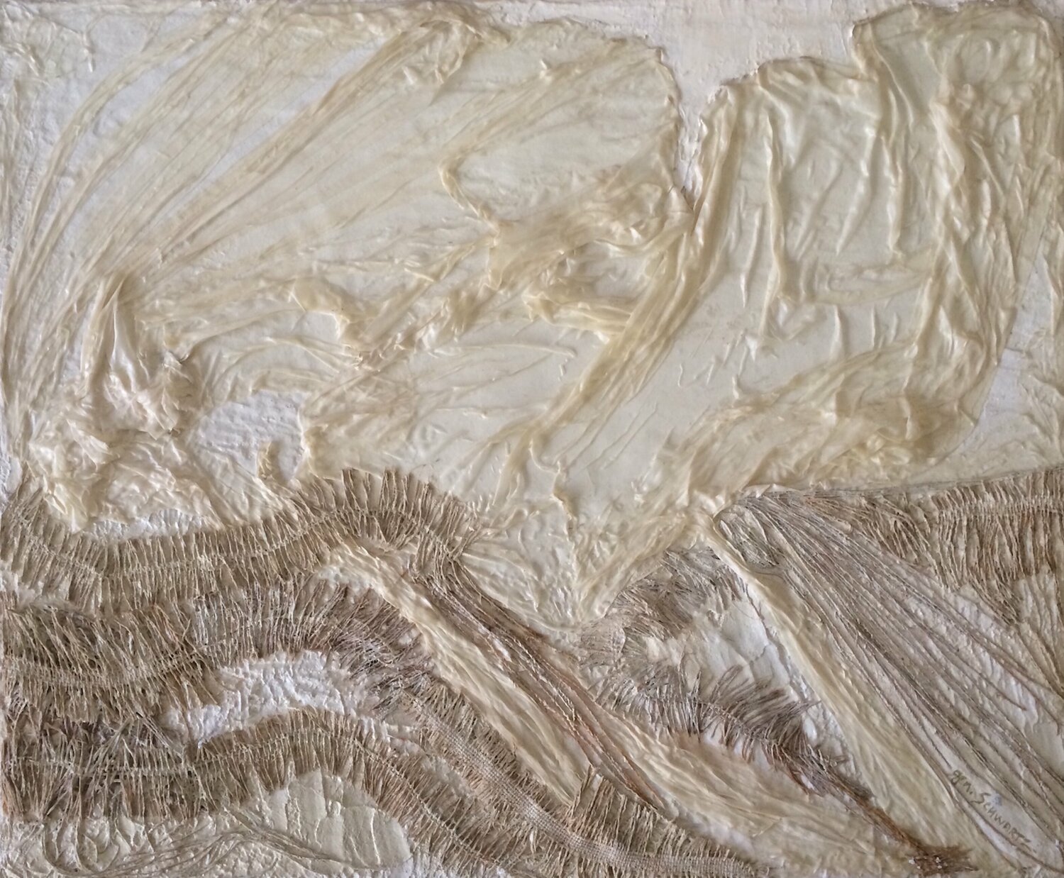 Contours blancs Geneviève Schwartz