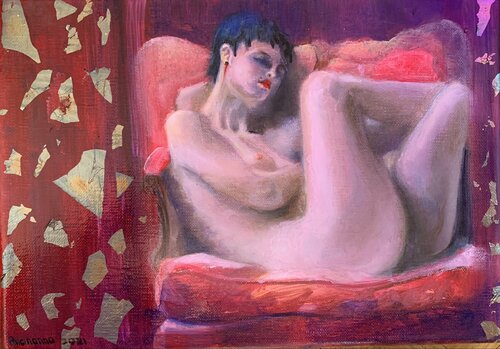 Gourmandise di Lisbeth Buonanno, Pittura in vendita su Singulart