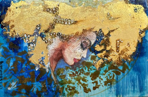 Lapis Beam van Lisbeth Buonanno, Schilderij te koop op Singulart